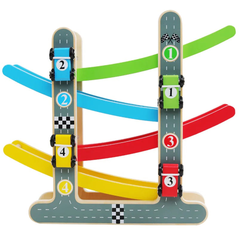 EduTrack™ - Early Education Four-layer Track Pulley Educational Toy